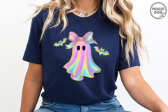Coquette Halloween|Iridescent Ghost|Girly Halloween PNG Product Image 4