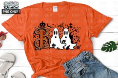 Boo Halloween PNG, Halloween Sublimation, Boo PNG Product Image 2