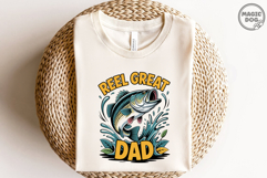 Fishing Dad|Reel Great Dad|Father&#039;s Day Fishing Lover PNG Product Image 3