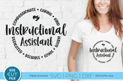 Instructional assistant svg for crafters Product Image 1
