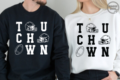 Touchdown Season|Football Season Game Day|Ballpark Mom SVG Product Image 4