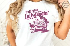 Y&#039;all Mind If I Do Some Lollygagging| Retro Frog and Toad Product Image 4