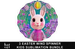 Easter Wind Spinner Sublimation Bundle | Kids Design PNG Product Image 4