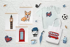 28 LONDON & GREAT BRITAIN stickers and doodles Product Image 4