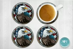 USA EAGLE PNG CLIPART FOR DOOR HANGER, COASTERS AND MORE Product Image 4