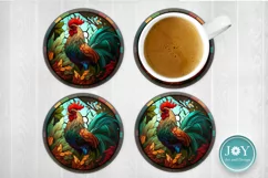 ROOSTER PNG CLIPART FOR DOOR HANGER, COASTERS AND MORE Product Image 4