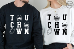 Touchdown Season|Football Season Game Day|Ballpark Mom SVG Product Image 4