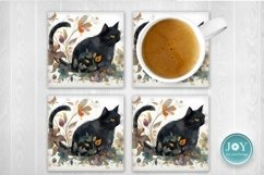 BOHO CAT 11oz 12oz 15oz COFFEE MUG SUBLIMATION WRAP Product Image 4