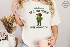 Y&#039;all Mind If I Do Some Lollygagging| Retro Frog and Toad Product Image 4
