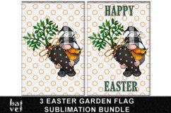 Easter Gnome Garden Flag Sublimation Bundle | Easter Design Product Image 4