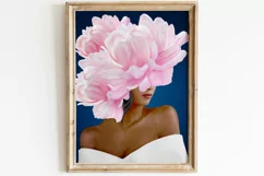 Black girl clipart,Girl illustrations,African American girl Product Image 3