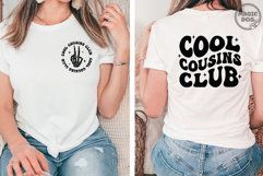 Cool Cousins Club|Cousin Crew|Matching Family Reunion Svg Product Image 4