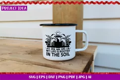 My life is rooted in the soil T | Farming | Tractor | Tomato Product Image 4