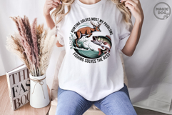Hunting &amp; Fishing|Guy Hunting|Bass and Deer Lover|Hunter PNG Product Image 4