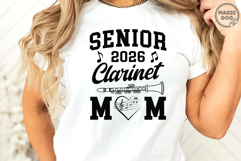 Senior 2026 Clarinet Mom|Class of 2026 Senior Mom Clarinet Product Image 4
