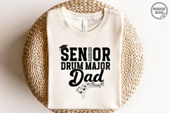 Senior 2026 Drum Major Dad, Class of 2026 Marching Band Product Image 2