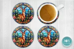DEER PNG CLIPART FOR DOOR HANGER, COASTERS AND MORE Product Image 4