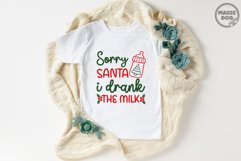 Sorry Santa I drank The Milk|My First Christmas|Baby Xmas Product Image 4