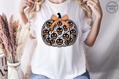 Black Lace Pumpkin Coquette|Halloween Pumpkin Bow Fall Product Image 4