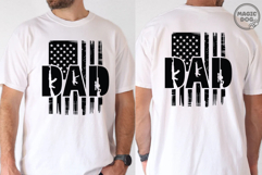 Flag Second Amendment Dad|2nd Amendment|USA Flag Dad Svg Product Image 4