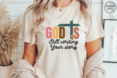 God Is Still Writing Your Story|Christian Quote|Bible Verse Product Image 4
