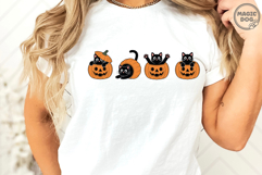Halloween Pumpkin and Black Cat|Vintage Halloween Spooky Product Image 4