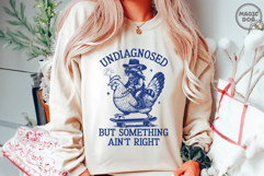 Undiagnosed But Something Ain’t Right Funny Raccoon Meme SVG Product Image 4
