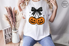 Pumpkin Cherries Halloween Girly|Pumpkin Cherries Coquette Product Image 4