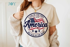 America Clipart PNG Sublimation Design Product Image 5