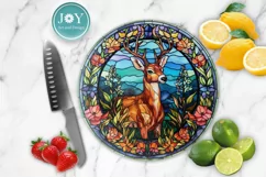 DEER PNG CLIPART FOR DOOR HANGER, COASTERS AND MORE Product Image 5