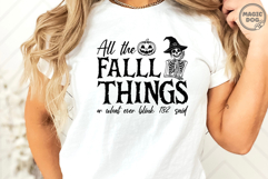 All The Fall Things|Funny Blink 182 Halloween|Fall Skeleton Product Image 5