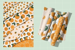 Oranges Elements &amp; Patterns | EPS PNG JPG Product Image 6