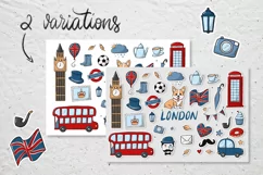 28 LONDON & GREAT BRITAIN stickers and doodles Product Image 5