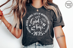 Girl’s Trip 2025 Svg, Girls Weekend|Girls Vacation Summer Product Image 2