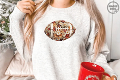 Retro Floral Football Game Day|Fall Floral Football Season Product Image 5