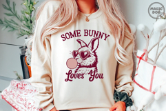 Some Bunny Loves You|Retro Easter Bunny|Bunny Loves You Product Image 5