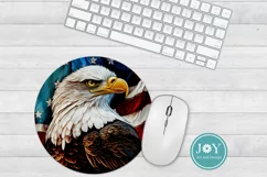 USA EAGLE PNG CLIPART FOR DOOR HANGER, COASTERS AND MORE Product Image 5