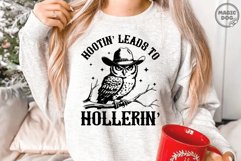 Vintage Western Owl|Country Cow Boy Owl|Funny Owl Saying Product Image 5