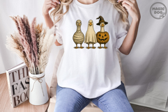 Halloween Goose Skeleton Goose Boo Goose|Spooky Goose PNG Product Image 5