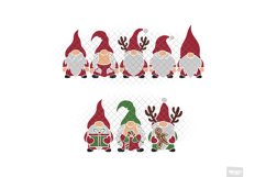 Christmas Gnome SVG &amp; Sublimation Bundle with PNG, DXF, EPS Product Image 6