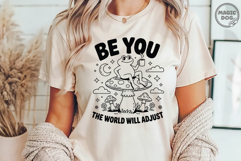 Be You The World Will Adjust|Frog and Coffee Meme Quote SVG Product Image 5