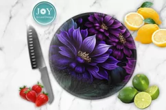 FLOWERS PNG CLIPART FOR DOOR HANGER, COASTERS AND MORE Product Image 3