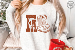 Western Cowgirl Fall|Retro Pumpkin Fall Season|Western Fall Product Image 5