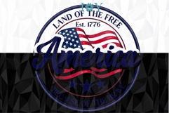 America Clipart PNG Sublimation Design Product Image 6