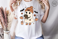 Halloween Dachshund Ghost Halloweenie|Dachshund Doxie SVG Product Image 5