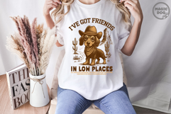 Cowboy Dachshund I&#039;ve Got Friends in Low Places|Dog Western Product Image 5