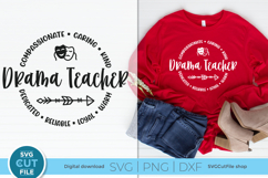 Drama Teacher svg - a speech and drama teacher svg file Product Image 1
