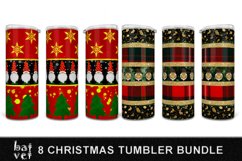 Christmas Tumbler Bundle | 20 Oz Skinny Tumbler Sublimation Product Image 3