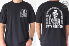 Fatherhood Skeleton Dad|Fatherhood Rocks|Father&#039;s Day SVG Product Image 5