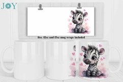 VALENTINES SUBLIMATION MUG WRAP DESIGN, COFFEE MUG WRAP Product Image 6